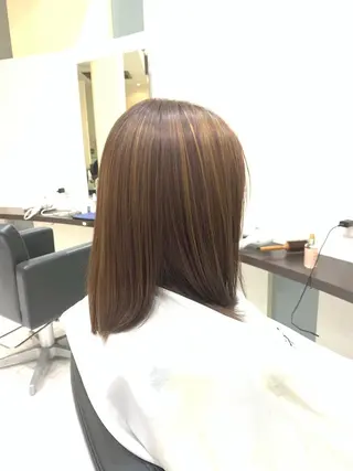 カラー 角皆(つのがい) 優作のヘアスタイル