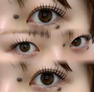 マツエク・マツパ ᵀᴿᴵᴺᵀ ᴱᵗˢᵘᵏᵒ𖦹₊⊹のマツエク・マツパデザイン