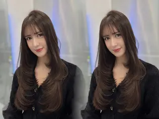 ロング シールエクステ/ レイヤーカット/達也のヘアスタイル