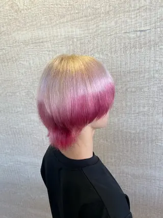 ミディアム 渡辺 恵理佳のヘアスタイル