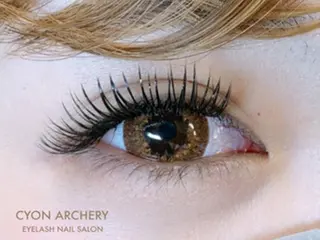 マツエク・マツパ Eyelash nail salon CYON ARCHERY所属・ショーンアーチャリー ☆こもりのマツエク・マツパデザイン