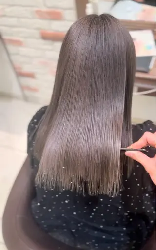 ミディアム カラー 【ケアブリーチ特化】 中村　玲仁のヘアスタイル