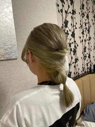 セミロング ヘアアレンジ ALLEN hair /まなのヘアスタイル