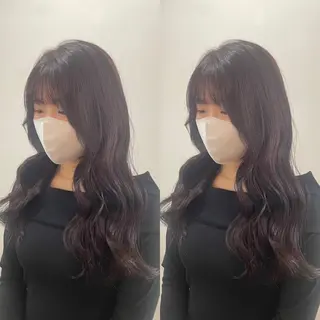 ロング カラー mopa_kaede ナチュラル/レイヤーのヘアスタイル