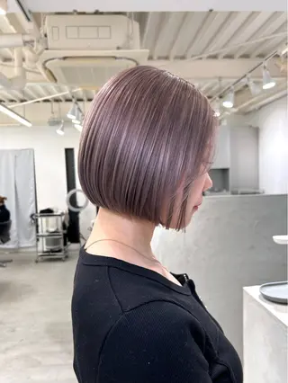 ショート kumon ayu ブリーチ/ハイトーンのヘアスタイル