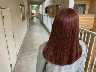 セミロング カラー LILIS hair designのヘアスタイル