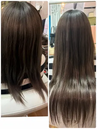 ミディアム 川本 葵のヘアスタイル
