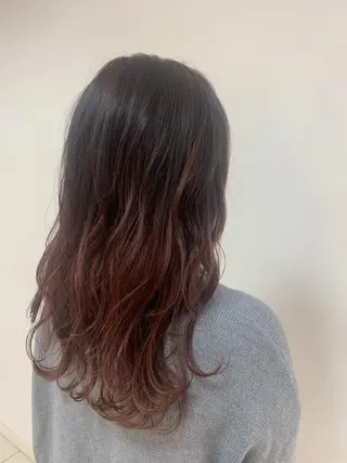 ロング カラー ヘアアレンジ 【Sweep】おじま のぞみのヘアスタイル
