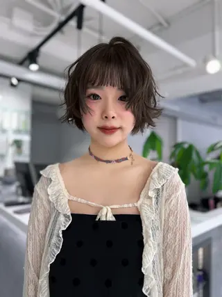 sena⌇ベージュ⌇ ブリーチなしWカラーのヘアスタイル