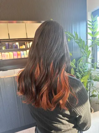 ロング カラー HINATA/ 半個室美容室のヘアスタイル