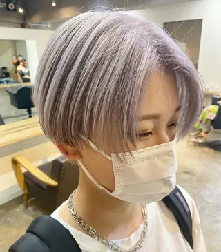 ショート カラー 坂本 裕介/パーマのヘアスタイル