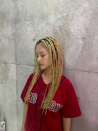 ロング ヘアアレンジ 💕MINAMI 特殊ヘア💕🥥🌴のヘアスタイル