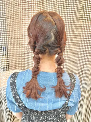 ロング rinrin 天文館のヘアスタイル