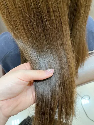 ミディアム 似合わせまつパ× 透け感カラー/ゆりのマツエク・マツパデザイン