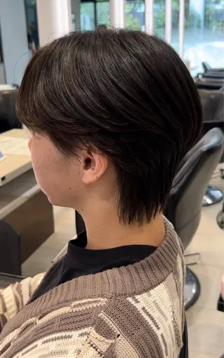 メンズ 立川/ハイトーン/ 髪質改善/田中柚のヘアスタイル