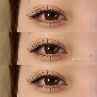 マツエク・マツパ and Laurel hinaのマツエク・マツパデザイン