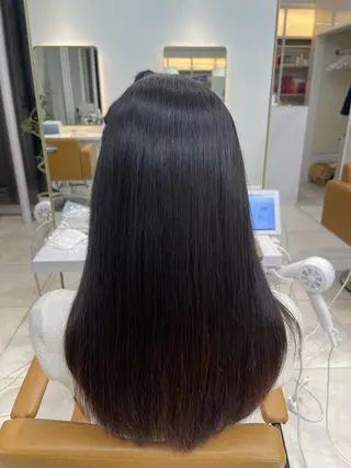 ロング 中顔面短縮 顔まわり新田大翔のヘアスタイル