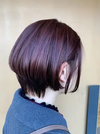 ショート カラー 大平 京佳のヘアスタイル