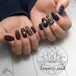 ネイル ミディアム izumiynail いずみのネイルデザイン