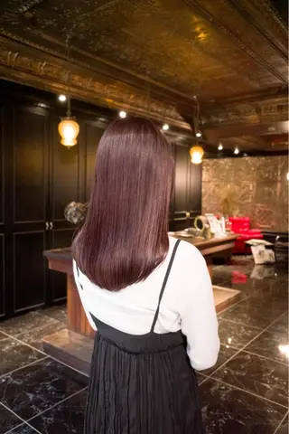 ミディアム カラー メンズパーマ特化 🌟Gakutoのヘアスタイル