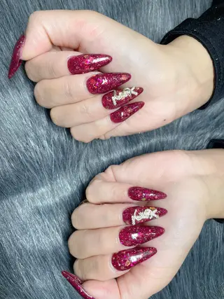 セミロング ネイル 《LB》ラブリエ Nail&eyeのマツエク・マツパデザイン