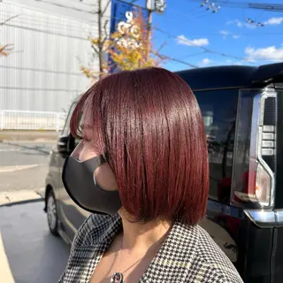 ショート カラー 山本 知佳のヘアスタイル
