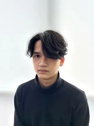 ショート カラー メンズ Ryo 難波 メンズサロンのヘアスタイル