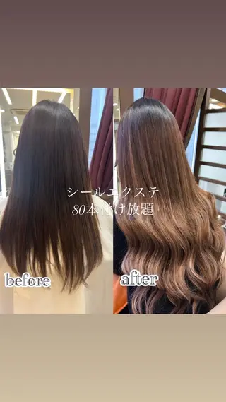 🍑トレンドカラー 🍑横浜のヘアスタイル