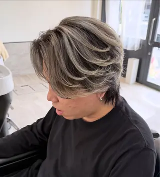 カラー ハイトーン✨髪質 改善🫧RYOのヘアスタイル
