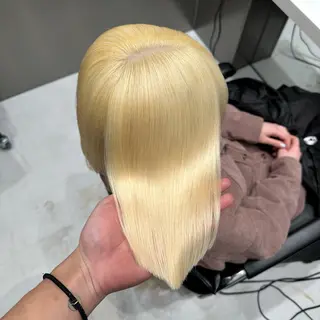 ミディアム カラー ✨髪質改善艶カラー✨ リュウトのヘアスタイル