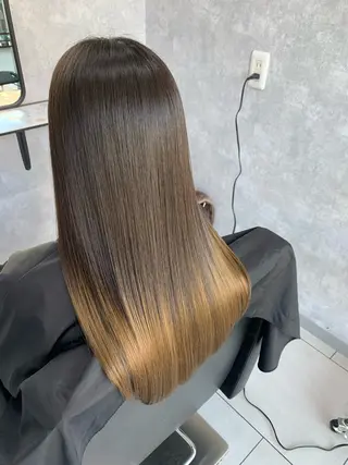 ロング 中川/縮毛矯正/ 高羽　克明のヘアスタイル