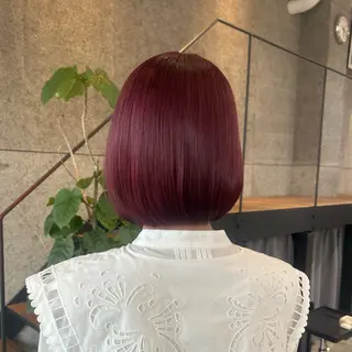 カラー 🍓垢抜けハイトーン 🍓HINAのヘアスタイル