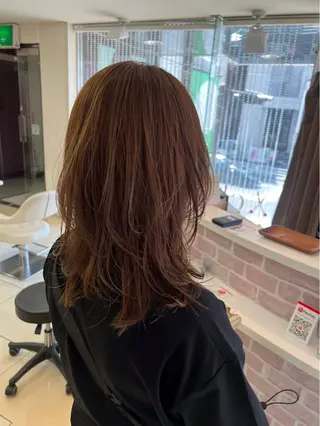 カラー 🤍ちなみ 🤍のヘアスタイル