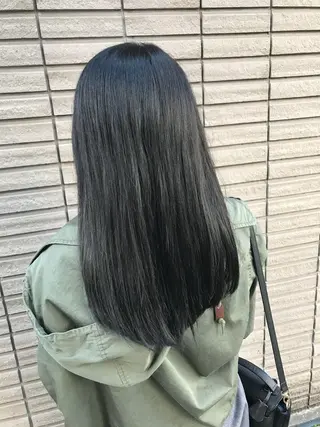 セミロング カラー パーマ ヘアアレンジ en Siena エンシエナのヘアスタイル