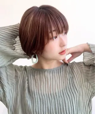 ショート 艶髪ショートの匠✂️ 錦糸町佐藤店長のヘアスタイル