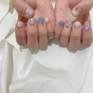 ネイル 藤原 胡桃のネイルデザイン