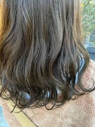 セミロング カラー ヘアアレンジ 溝口 ひなこのマツエク・マツパデザイン