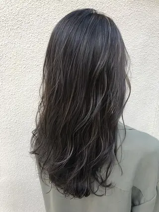 ロング 橋本 敬介のヘアスタイル