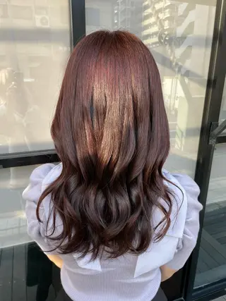 ロング カラー さかきばら すみえのヘアスタイル