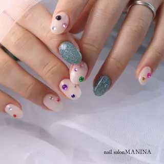 ネイル nailsalon Manina齋藤愛美のネイルデザイン