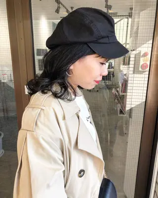 セミロング カラー 🤍2nd🤍田所 美希のヘアスタイル