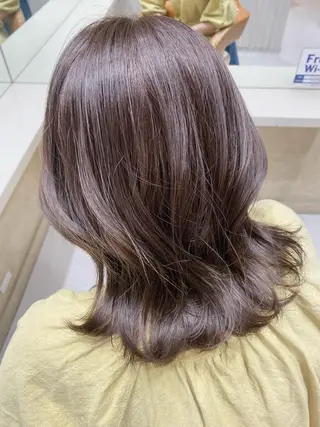 ミディアム 関 日葉里のヘアスタイル