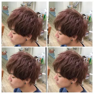 カラー メンズ 💎髪質改善／艶髪 荻原💎のヘアスタイル