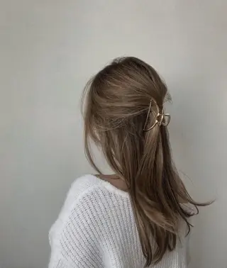 ミディアム カラー ヘアアレンジ Yoshida Yuriのヘアスタイル