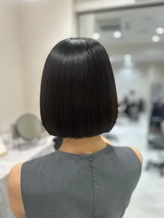 ショート カラー 韓国レイヤー✨ yasuko銀座のヘアスタイル