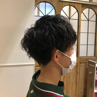 セミロング カラー ヘアアレンジ ✨🌿大人可愛い愛さ れhair🌿✨松本のヘアスタイル