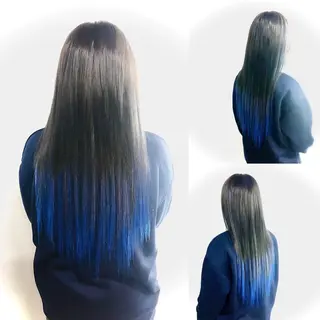 セミロング ヘアアレンジ ✨最強美容師✨ 💙にっしー西村💙のヘアスタイル