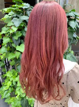 セミロング カラー 溝口 恭章のヘアスタイル