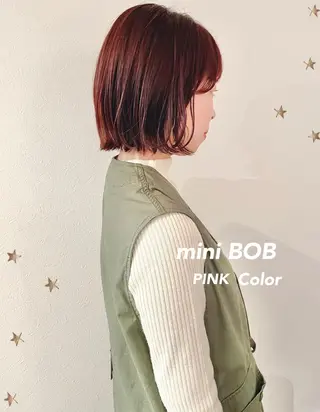 ショート カラー 市川 千夏のヘアスタイル
