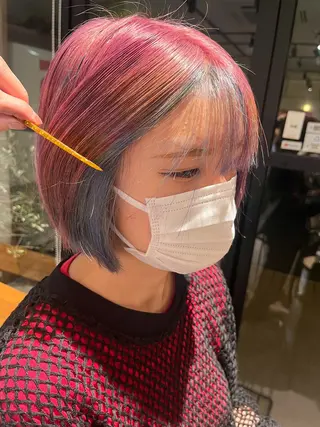 カラー ASAMI /MaisonINEのヘアスタイル